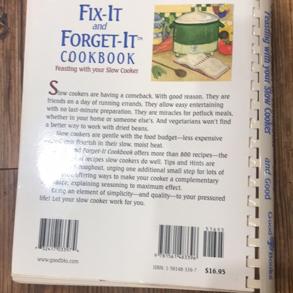 Fix and forget slow cooker  cook books author Phyllis Perlman Good - Picture 4 of 5